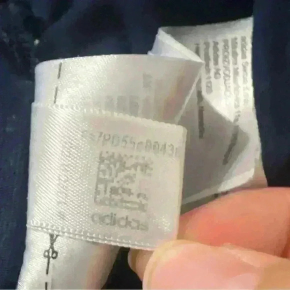 Adidas Originals 3 Stripe Bodycon Stretch Tee Shirt Dress Navy Size Small - Picture 8 of 11